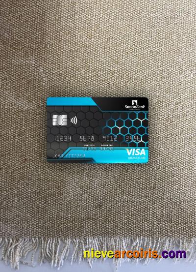 USA Sutton bank signature card photolook